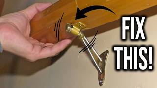How to Fix a Loose Interior Handrail | Quick Temporary Fix!
