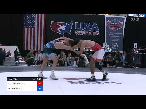57 Kg Quarters - Jakob Camacho, Wolfpack Wrestling Club - TMWC Vs Patrick Glory, New Jersey RTC -