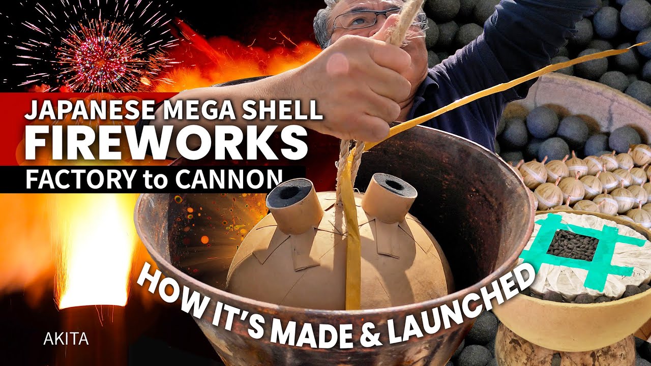 How Japanese Fireworks are Made & Launched ★ ONLY in JAPAN