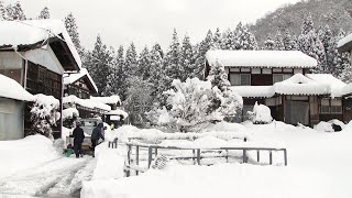 1月23日【びわ湖放送ニュース】冷え込み厳しく　連日の積雪で住民ら雪かき