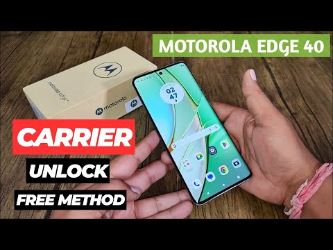 Motorola Moto Edge 40 SIM Unlock – Unlock Motorola Edge 40