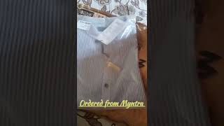 Ordered from Myntra #review #ytshorts #shorts #yimmyyimmysong #shoppinghaul