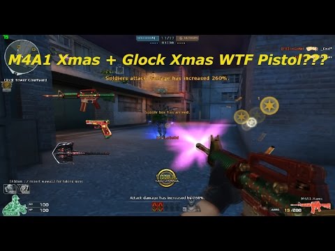 Crossfire NA 2.0: M4A1 - Xmas + Glock 18 Xmas in HMX gameplay