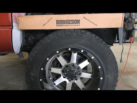 2003-2008 Dodge 2500-3500 BORGESON 951 steering shaft INSTALL