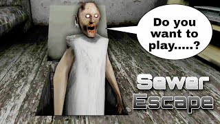 Granny's Broken Lines In Granny V1.8 Sewer Escape