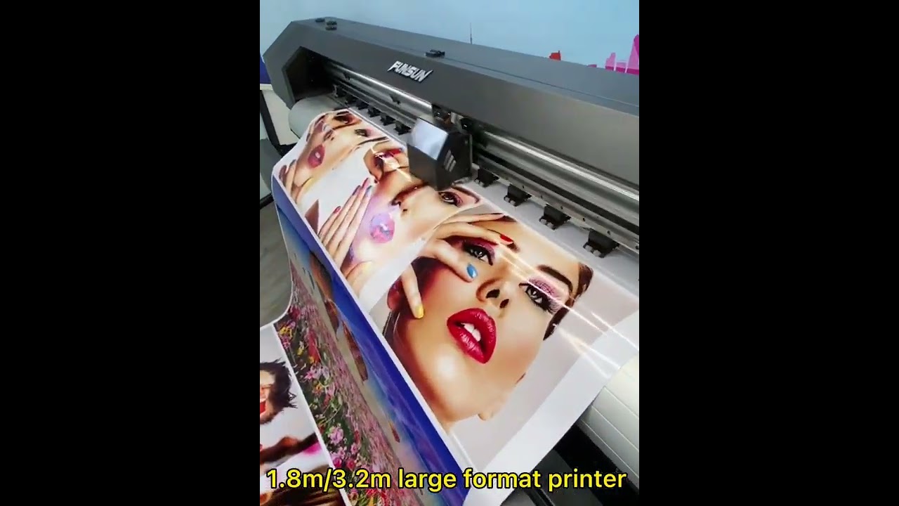 Amazing 1.8m large format printer!So perfect effect!