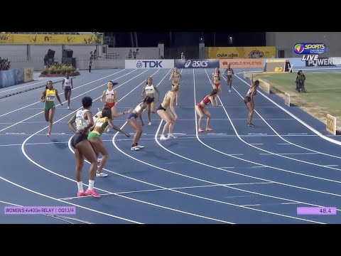 The Historic Women’s 4x400m Relay Like We’ve Never Seen Before