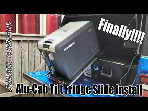 Alu Cab Fridge Slide Install to Decked System
