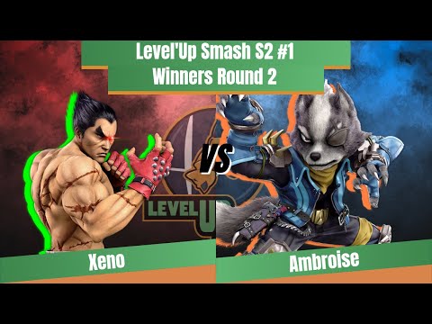 Level'Up Smash S2 #1 - Xeno (Kazuya) vs Ambroise (Wolf) - WR2