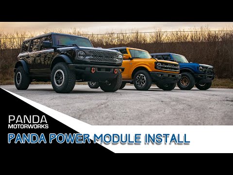 Power Up Your Bronco!! | How To Install the Panda Power Module