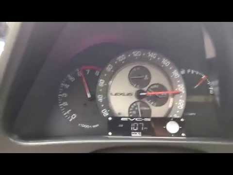 2JZ-GTE+BorgWarner EFR-7064 SingleTurbo 100-200 speed test2