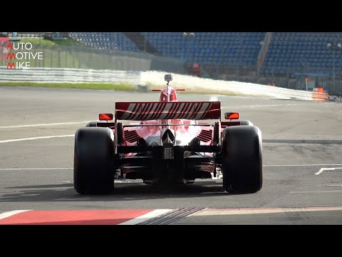 Ferrari F2007 F1 ex Kimi Raikkonen - V8 Engine Sounds at the Nürburgring!