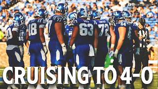 CRUISING TO 4-0 | Duke vs. William & Mary Cinematic Recap
