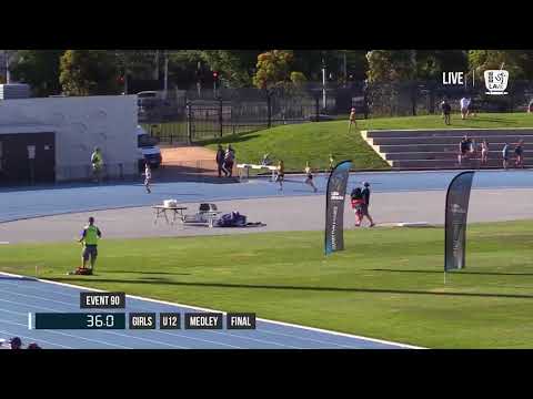 GIRLS U12 MEDLEY FINAL - 2017 SUBWAY STATE RELAY CHAMPIONSHIPS // LAVicTV