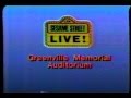 1986 Commercial Sesame Street Live Commercial 2