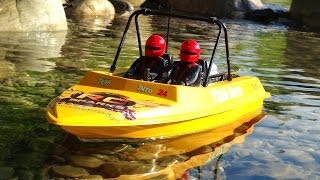 RC ADVENTURES - Class 4 Rapids - Extreme Jet Boating (NQD Tear Into - Modified & Radio Controlled)