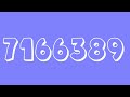 Colorful Numbers 1 To 10000000 Part 4