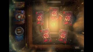 Hearthstone 70 Card Pack Opening - Various Expansions
