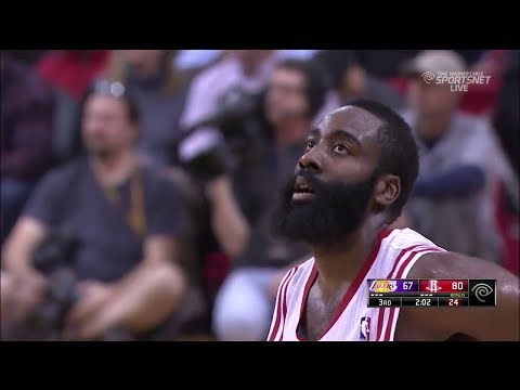 2014-01-08 James Harden Full Highlights vs Lakers - 38 Pts, Taking Over!