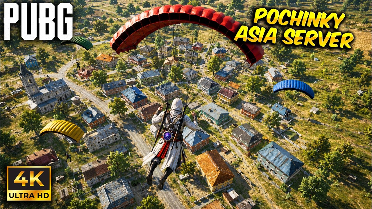 PUBG PC pero CAIGO en POCHINKY en SERVIDOR de ASIA TRYHARD 😍 Estos GRAFICOS SE VEN BRUTALES