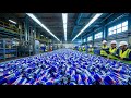 Inside REDBULL Factory Full Process Raw Material To Shipping Workers Machines Bottle Making