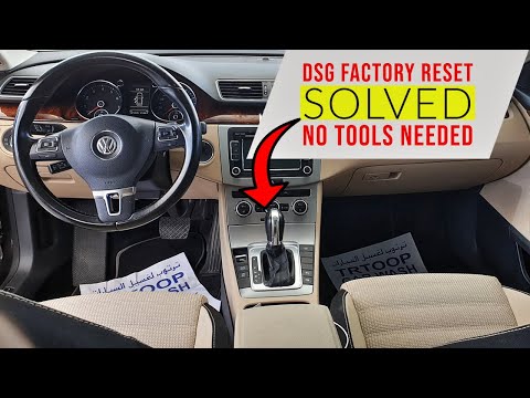 How to Factory Reset DSG Automatic Gearbox || A Must Do For a Used Car!