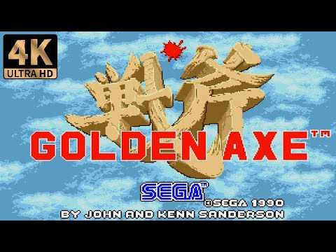 Golden Axe (1989) | Longplay - Full Playthrough | PC DOS 4K