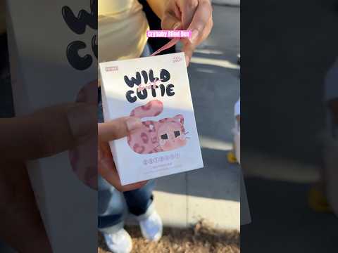 Crybaby Cat Unboxing Wild but Cutie  #popmart #blindbox #shoppinghaul