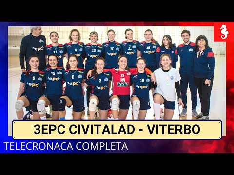 3EPC CIVITALAD - VITERBO | PALLAVOLO SERIE B2 | 25 MARZO 2023
