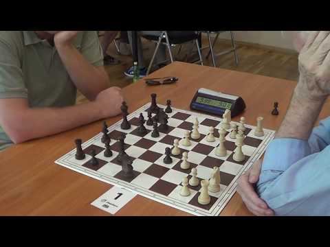 NM Janis Visockis - GM Alexei Shirov, Queen's pawn opening, Rapid chess