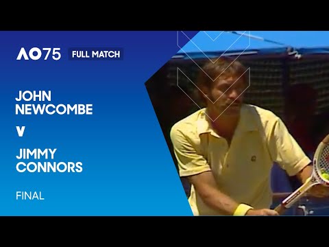 John Newcombe v Jimmy Connors Full Match | Australian Open 1975 Final