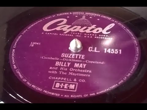 Billy May & Maytimers ~ Suzette Capitol 78rpm Decca 66 Gramophone