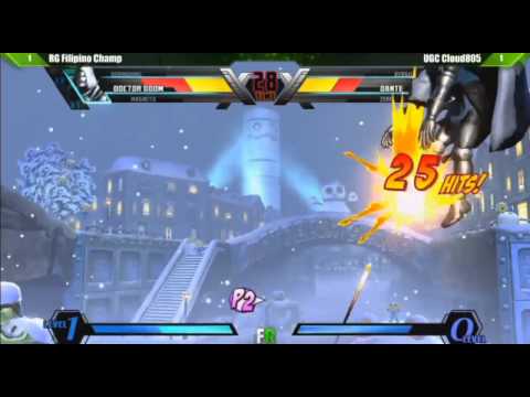 UMVC3 FINAL ROUND 17 [RG Filipino Champ vs UCG Cloud805]