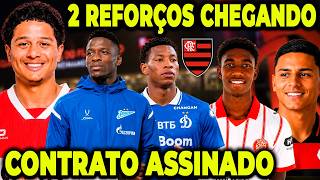 MELHOR NOTÍCIA DA SEXTA! FLAMENGO FECHA 2 GRANDES NEGÓCIOS!