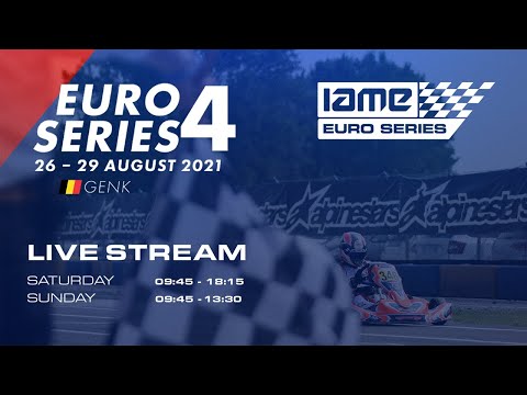 2021 IAME Euro Series Round 4 Genk Belgium Saturday