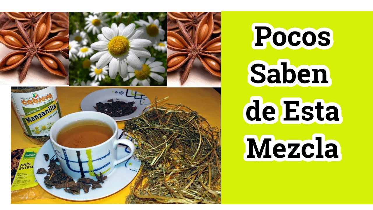 Mezcla Manzanilla Con Anís Estrellado! Te Sorprenderán los Resultados Que Obtendrás