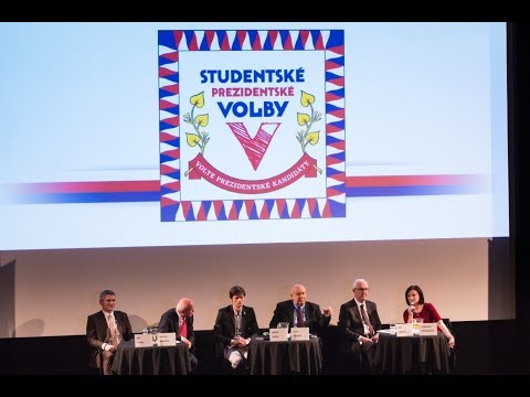 Předvolební debata ke Studentským prezidentským volbám 2017