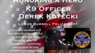 preview picture of video 'Final Roll Call of Lower Burrell Officer Derek Kotecki'