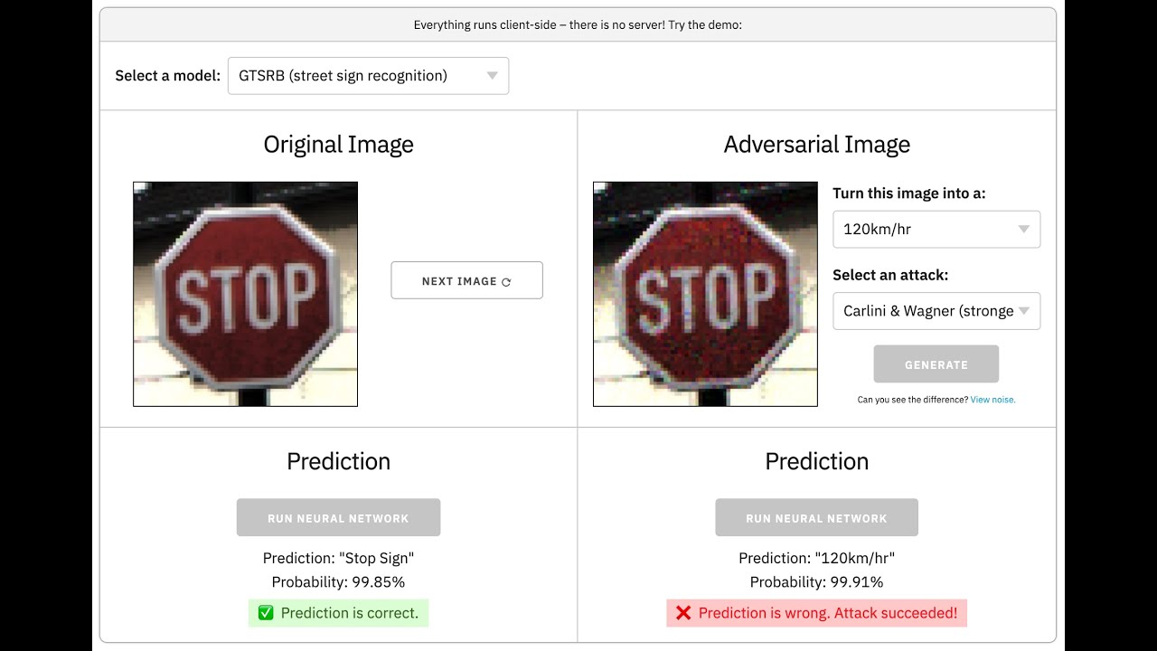 Adversarial Attack Demo