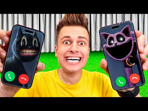 DO NOT CALL CATNAP AND CARTOON CAT AT 3 AM *they actually met*