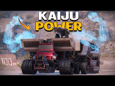 This is How Strong an Optimized Kaiju Build can be Crossout!