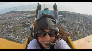 Tiger Moth Aerobatics over Perth, Western Australia