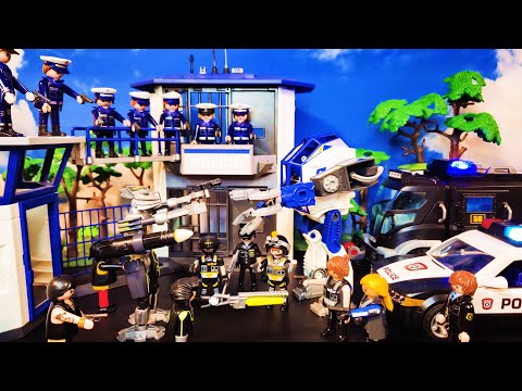 Playmobil Polizei – Roboter gegen Roboter Stop-Motion