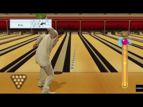 Yakuza 0 Turkey in Bowling