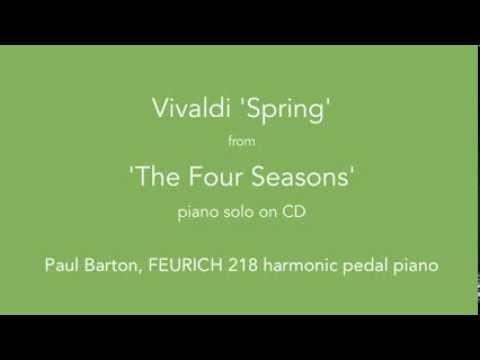 Vivaldi 'The Four Seasons' - PIANO SOLO with Harmonic Pedal