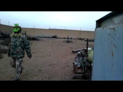 استهداف اللواء 113 بصواريخ محلية الصنع من قبل لواء أحرار العشائر ولواء درع الإسلام في ريف دير الزور