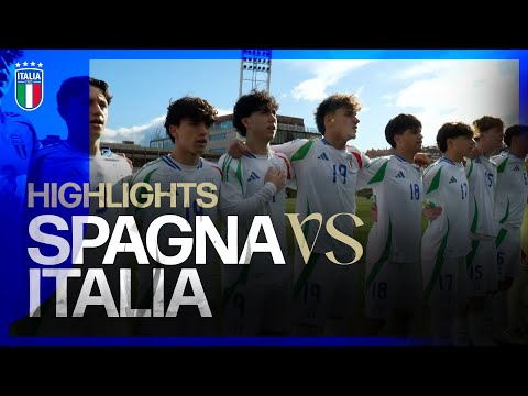 Highlights: Spagna-Italia 3-0 | Under 17 | Amichevole