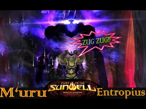 WoW TBC M'uru / Entropius Zug Zug Strategie + Warrior Minmax!