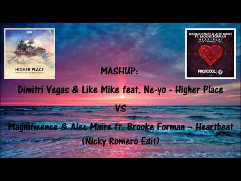 Dimitri Vegas & Like Mike vs. Magnificence & Alec Maire ft. Ne-Yo - Higher Place vs. Heartbeat