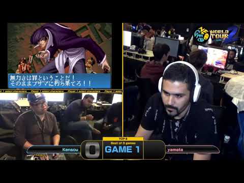 Kensou vs Yamata - KOF '98 Neo Geo World Tour Season 2 France Stop TOP-8